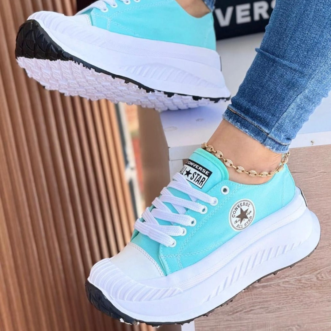 ¡TENIS DE PLATAFORMA – ESTILO MODERNO Y COMODIDAD EN CADA PASO!