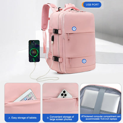 MORRAL VIAJERO CON PUERTO USB