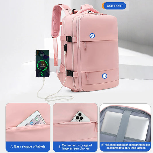 MORRAL VIAJERO CON PUERTO USB