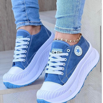 ¡TENIS DE PLATAFORMA – ESTILO MODERNO Y COMODIDAD EN CADA PASO!