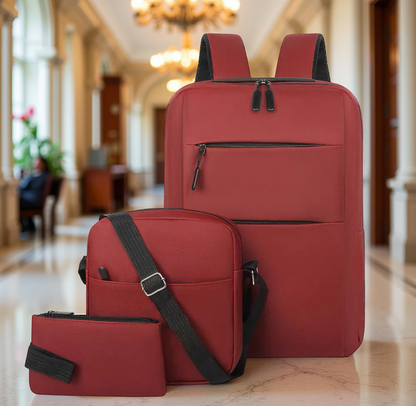 ORGANÍZATE CON ESTILO: MOCHILA + BOLSO + CARTUCHERA