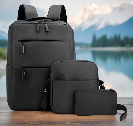 ORGANÍZATE CON ESTILO: MOCHILA + BOLSO + CARTUCHERA