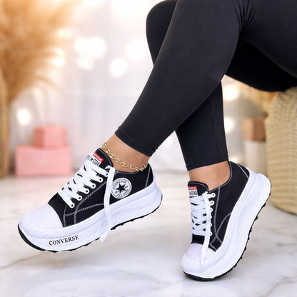 ¡TENIS DE PLATAFORMA – ESTILO MODERNO Y COMODIDAD EN CADA PASO!