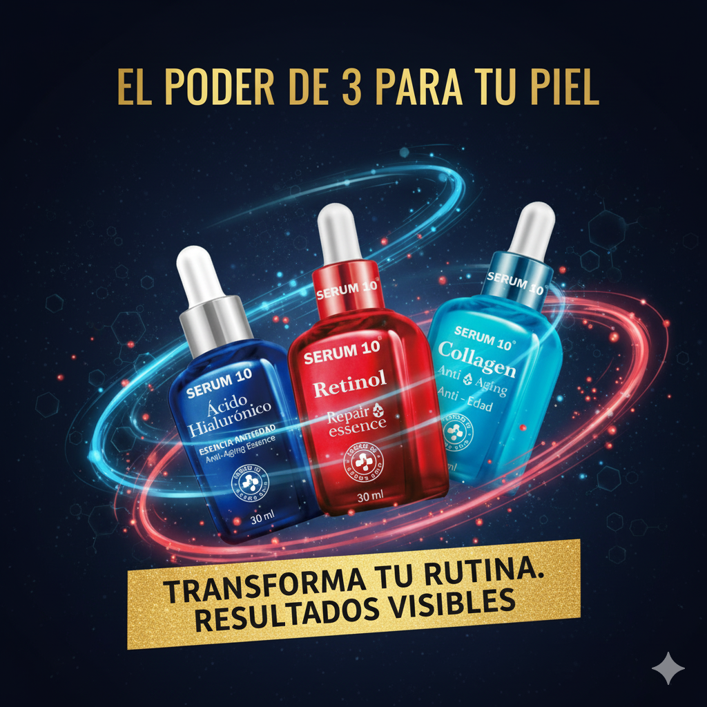TRIO ANTIEDAD SERUM 10