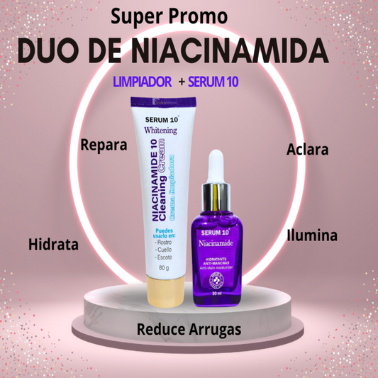 DUO ACLARANTE NIACINAMIDA