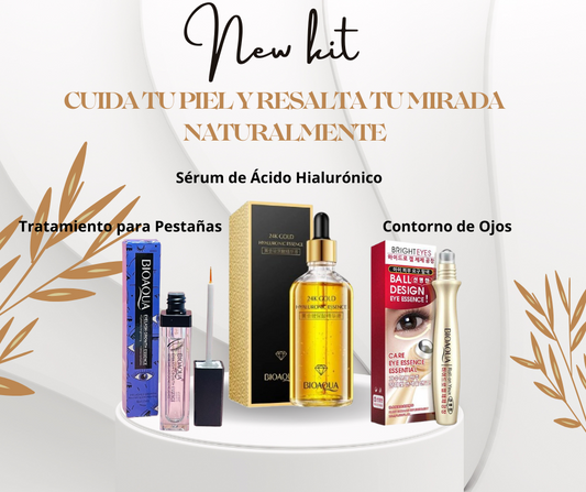 SERUM 24K + ROLL ON + SERUM PESTAÑAS