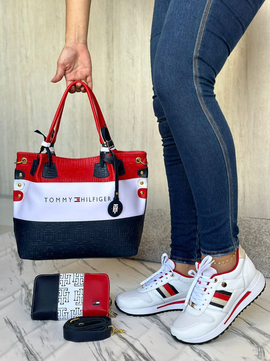 BOLSO + CALZADO + BILLETERA