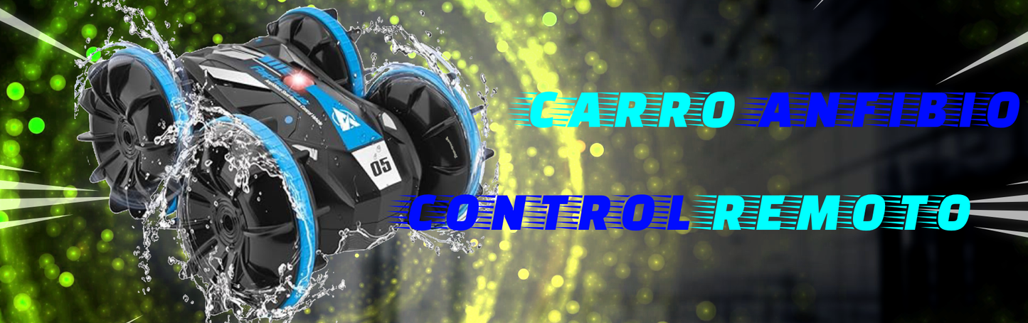 CARRO A CONTROL REMOTO MASTER ANFIBIO