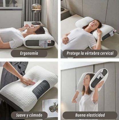 Almohada 3d De Algodón Ideal Para Masaje