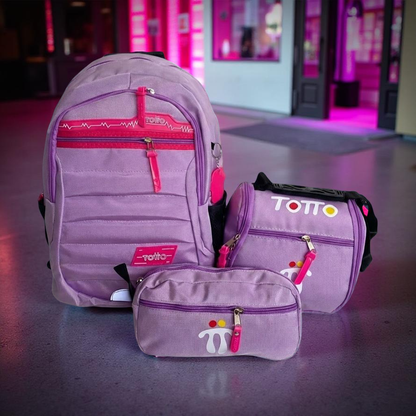 🎒 COMBO ESCOLAR 3 EN 1 – RESISTENCIA, COMODIDAD Y ESTILO PARA TODO EL AÑO