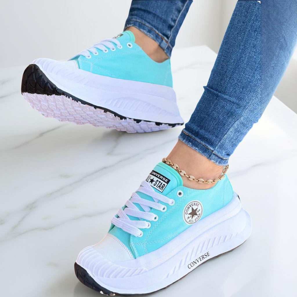 ¡TENIS DE PLATAFORMA – ESTILO MODERNO Y COMODIDAD EN CADA PASO!