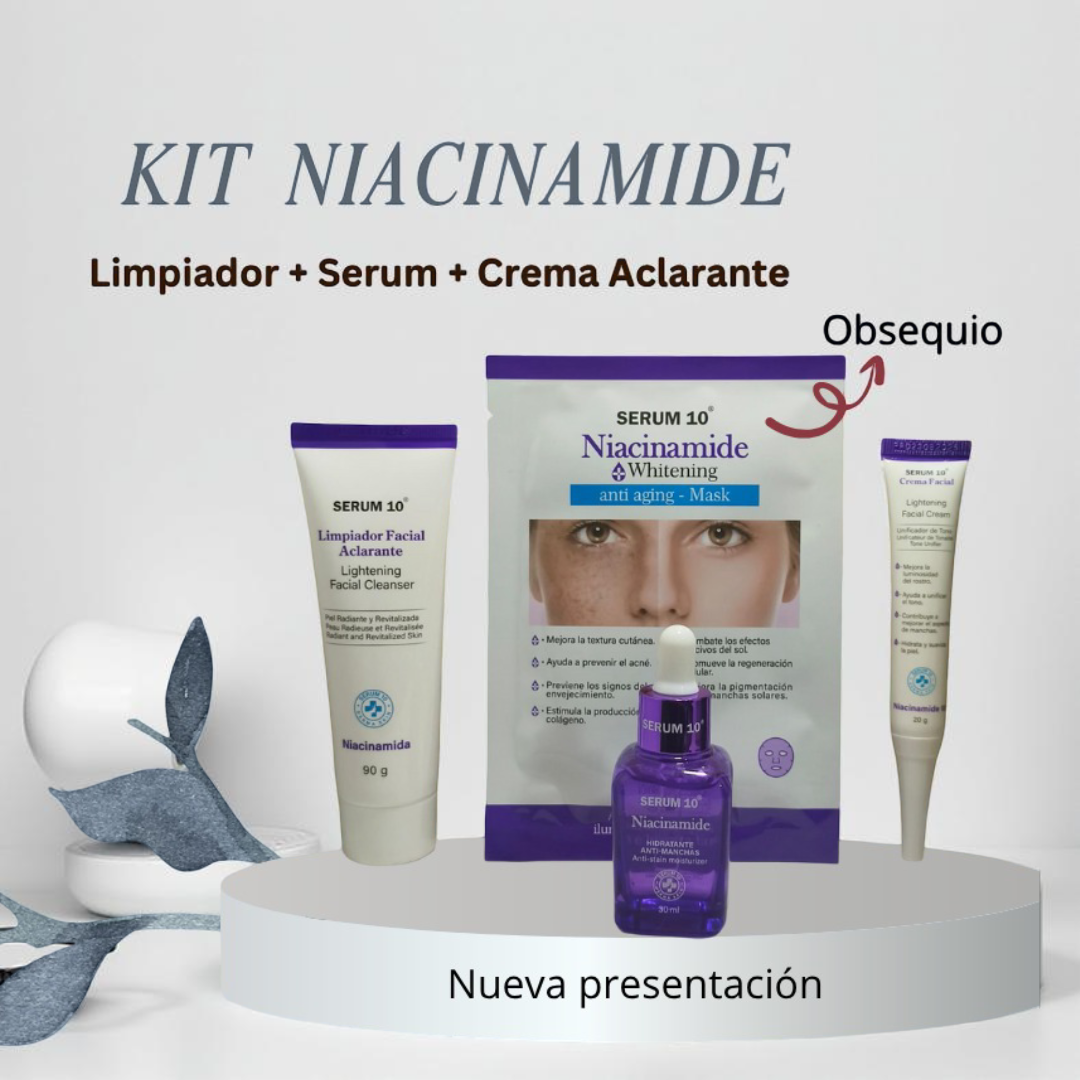 KIT ACLARANTE NIACINAMIDA